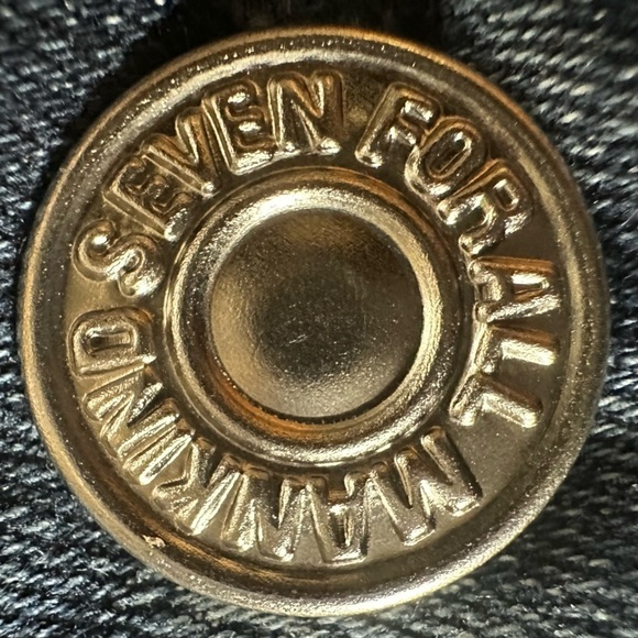 7️⃣ SEVEN FOR ALL MANKIND 🔥 WOMEN’S B(air) Mid-Rise Ankle Skinny Jeans - Sz 27 - Picture 11 of 16